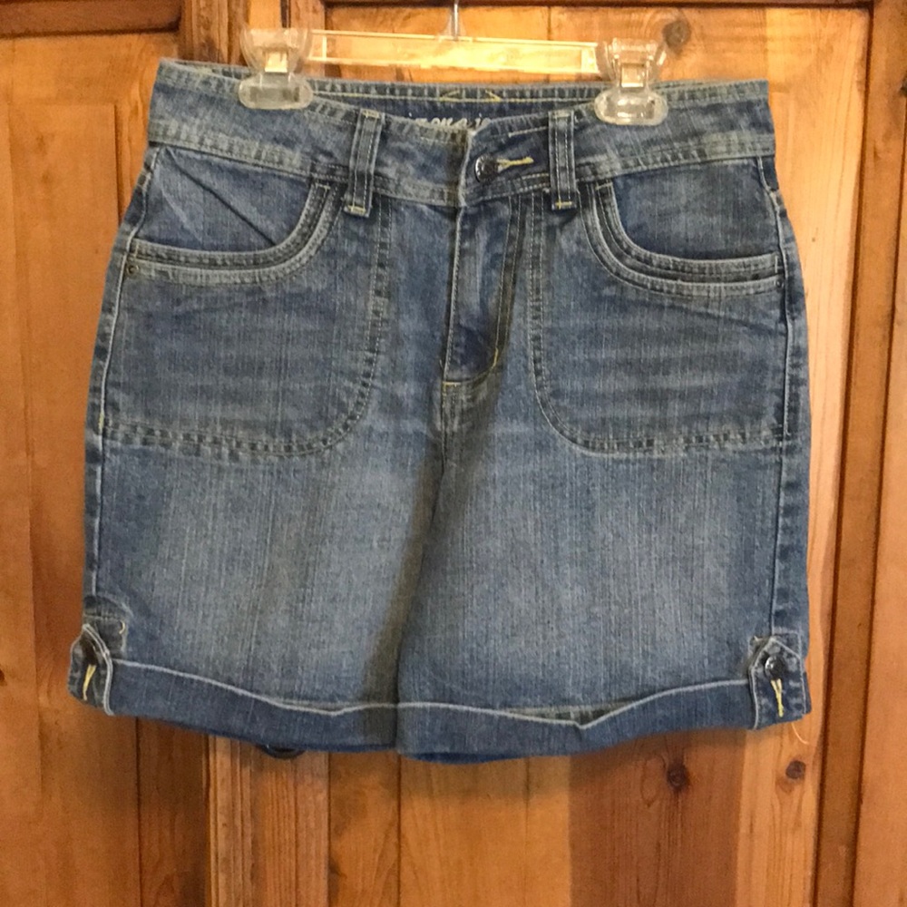 Arizona Jean Company denim shorts, size 14.